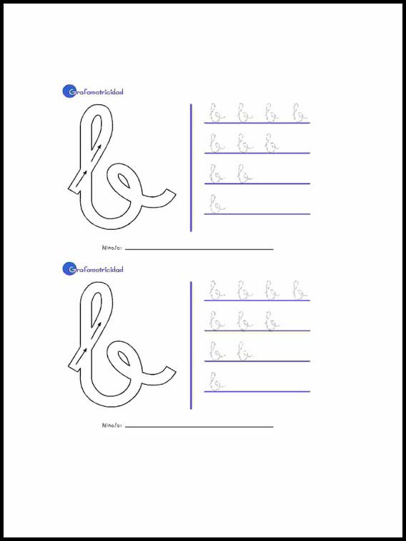 Alphabet to learn Spanish 3