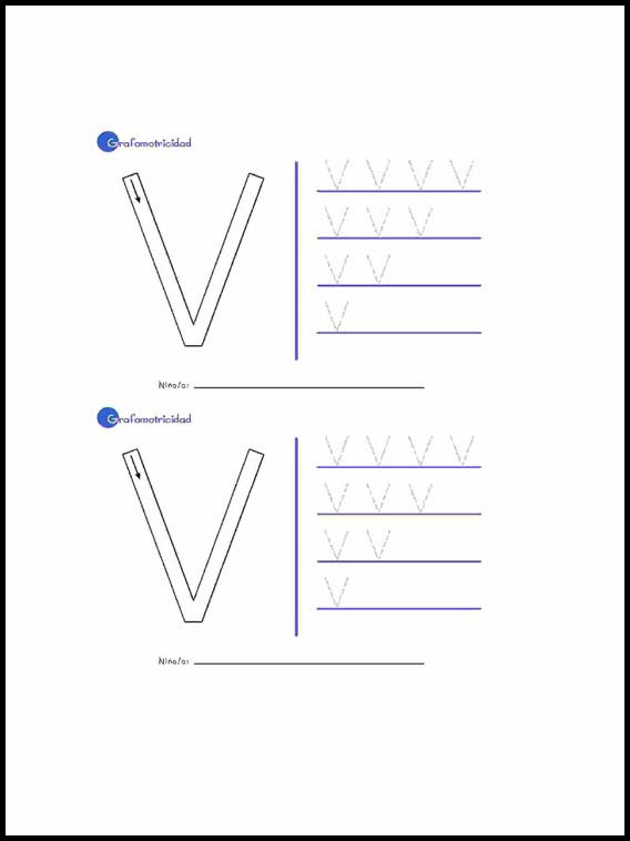 Alphabet to learn Spanish 47