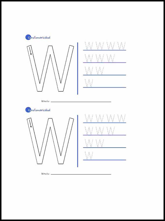 Alphabet to learn Spanish 49