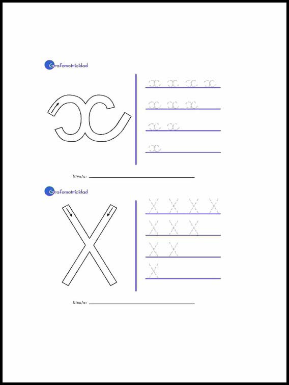 Alphabet to learn Spanish 50