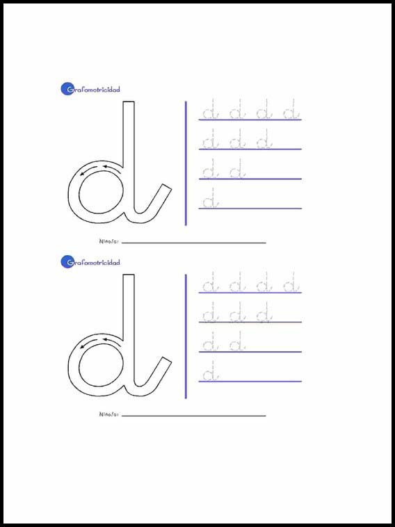 Alphabet to learn Spanish 7