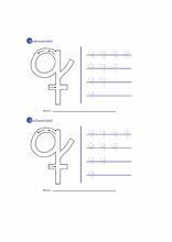 Alphabet to learn Spanish36