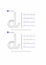 Alphabet to learn Spanish7