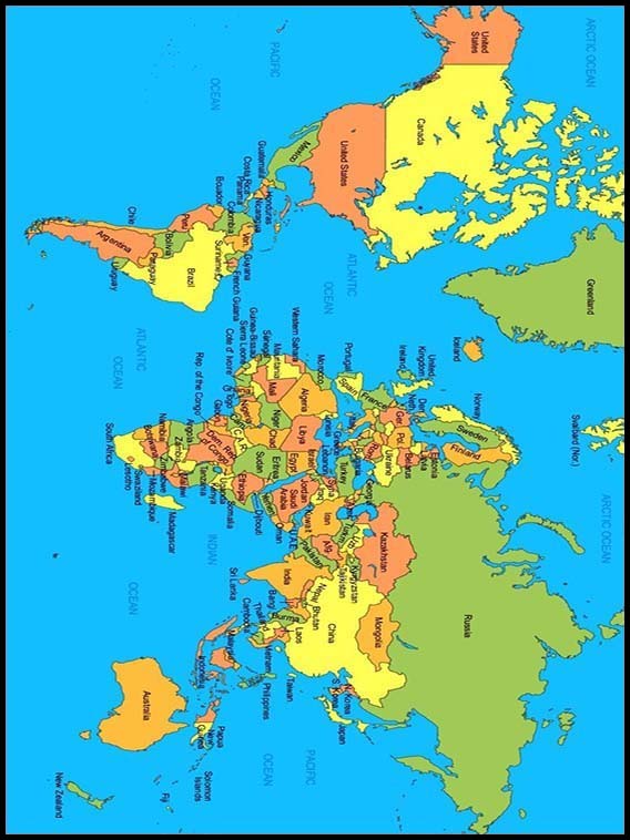 विश्व मानचित्र 21