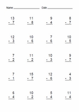 Subtraction easy21