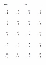 Subtraction easy24