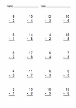 Subtraction easy26