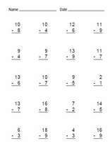 Subtraction easy3