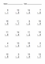 Subtraction easy6