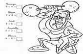 Printable Worksheets Fun Addition to learn Spanish Fun Addition to learn Spanish