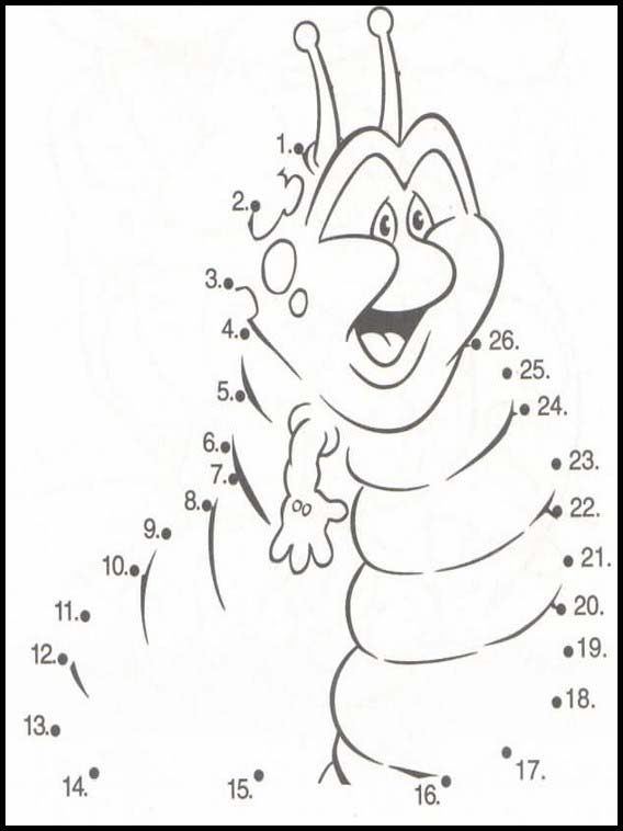 Connect the dots following the numbers 51