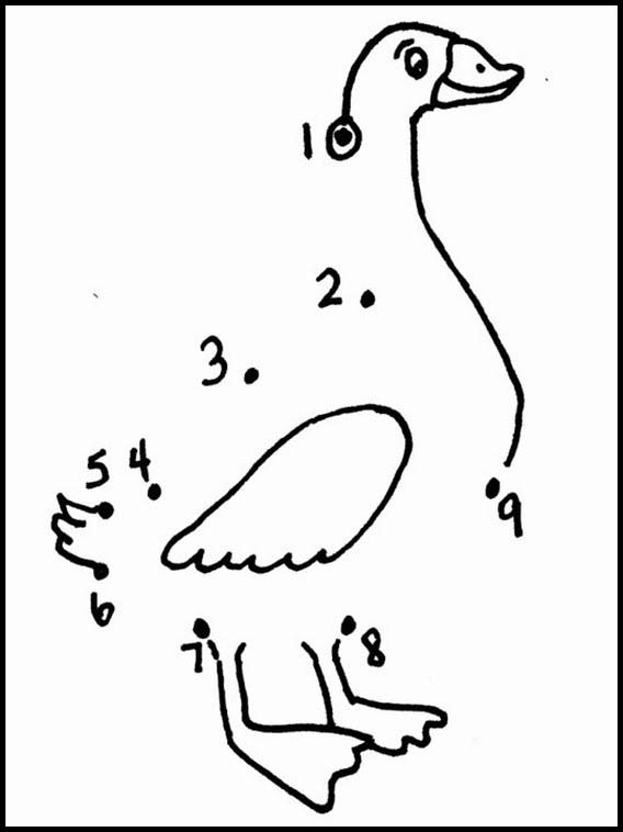 Connect the dots following the numbers 60