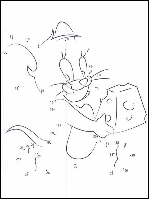 Connect the dots following the numbers 62