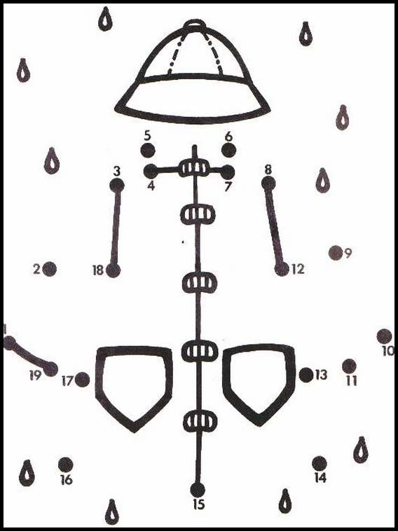 Connect the dots following the numbers 73