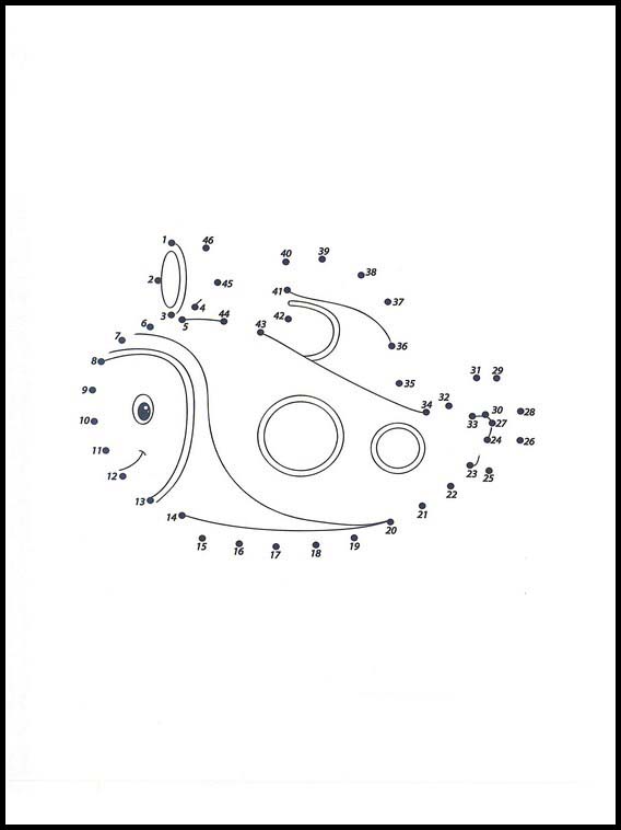 Connect the dots following the numbers 85