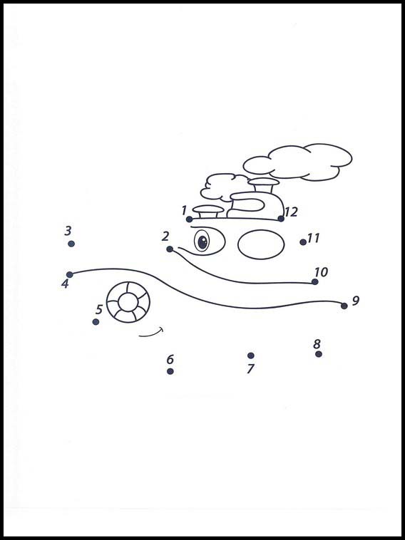 Connect the dots following the numbers 88