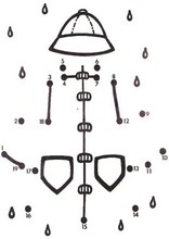 数字の書いてある点をつなぐ24