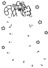 数字の書いてある点をつなぐ56