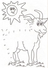 数字の書いてある点をつなぐ6