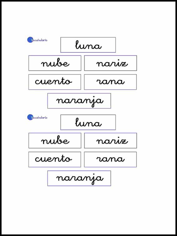 स्पेनिश सीखने के लिए शब्दावली 14