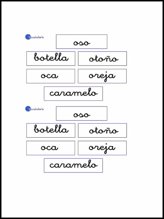 Vocabulary to learn Spanish 16