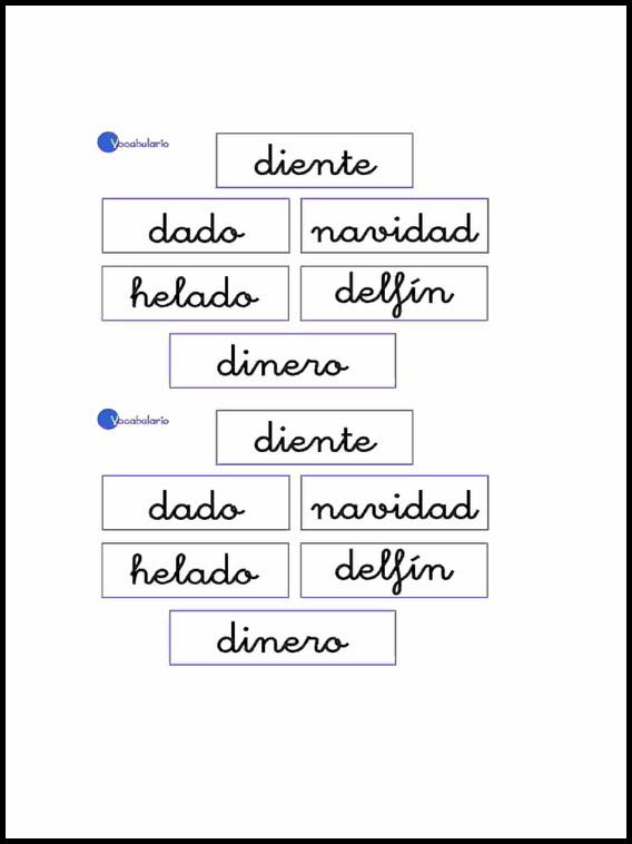 स्पेनिश सीखने के लिए शब्दावली 4