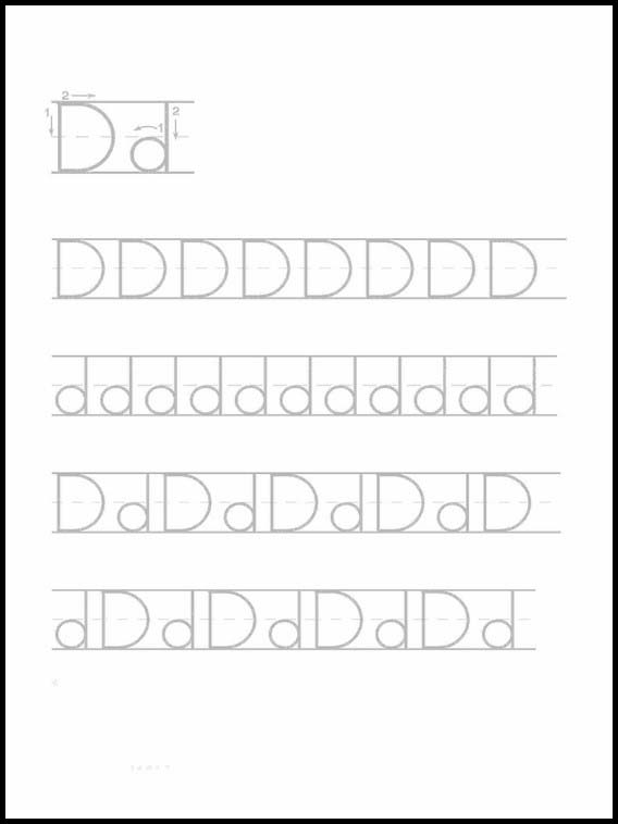 Caligrafia Abecedario 4