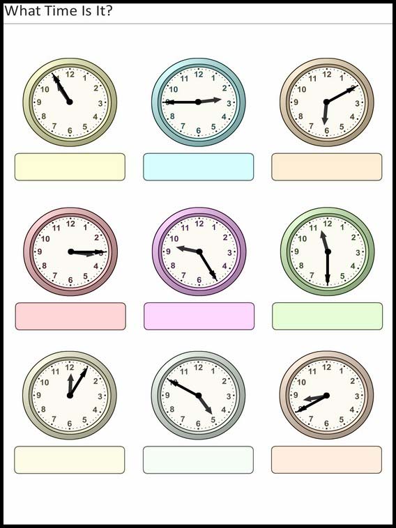 ¿Que hora es? 11