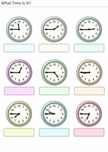 ¿Que hora es?17