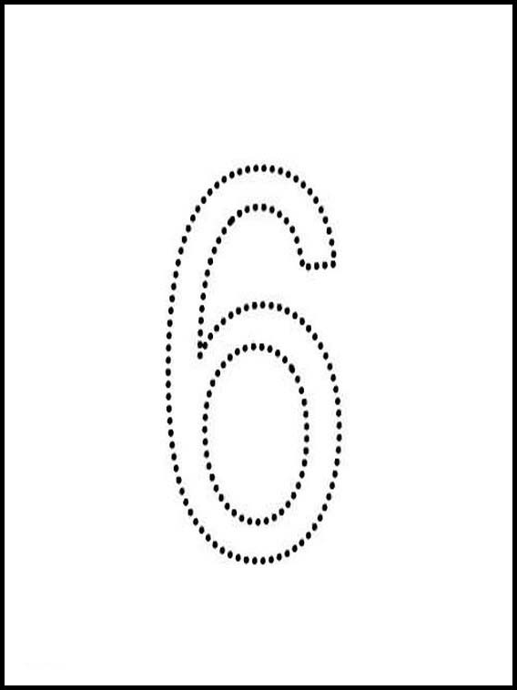 Unir puntos. Numeros 5