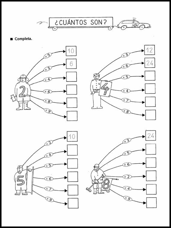 Multiplicaciones divertidas 3