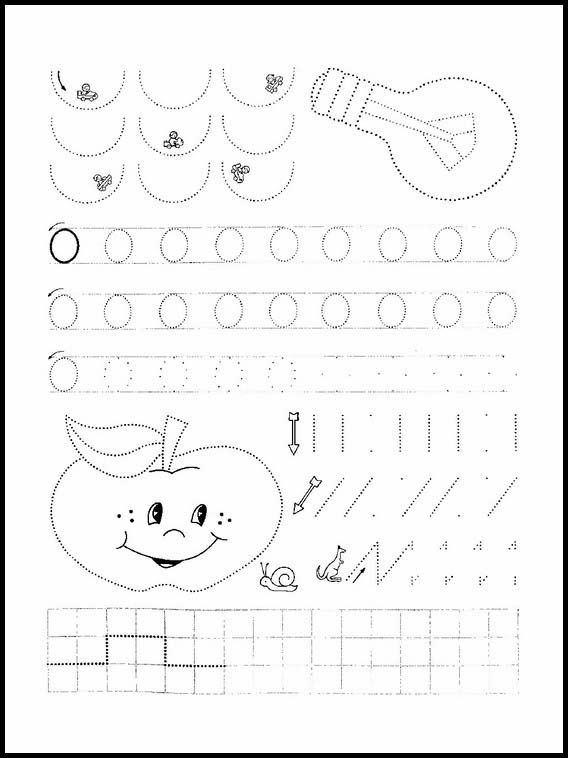 Unir puntos preescolares 13