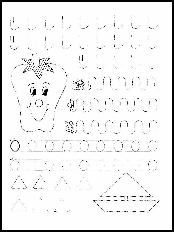 Unir puntos preescolares 3