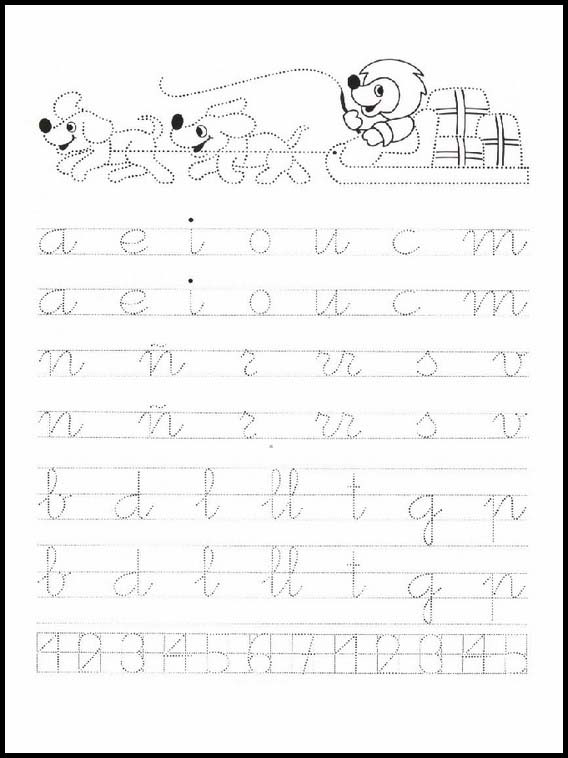 Unir puntos preescolares 44