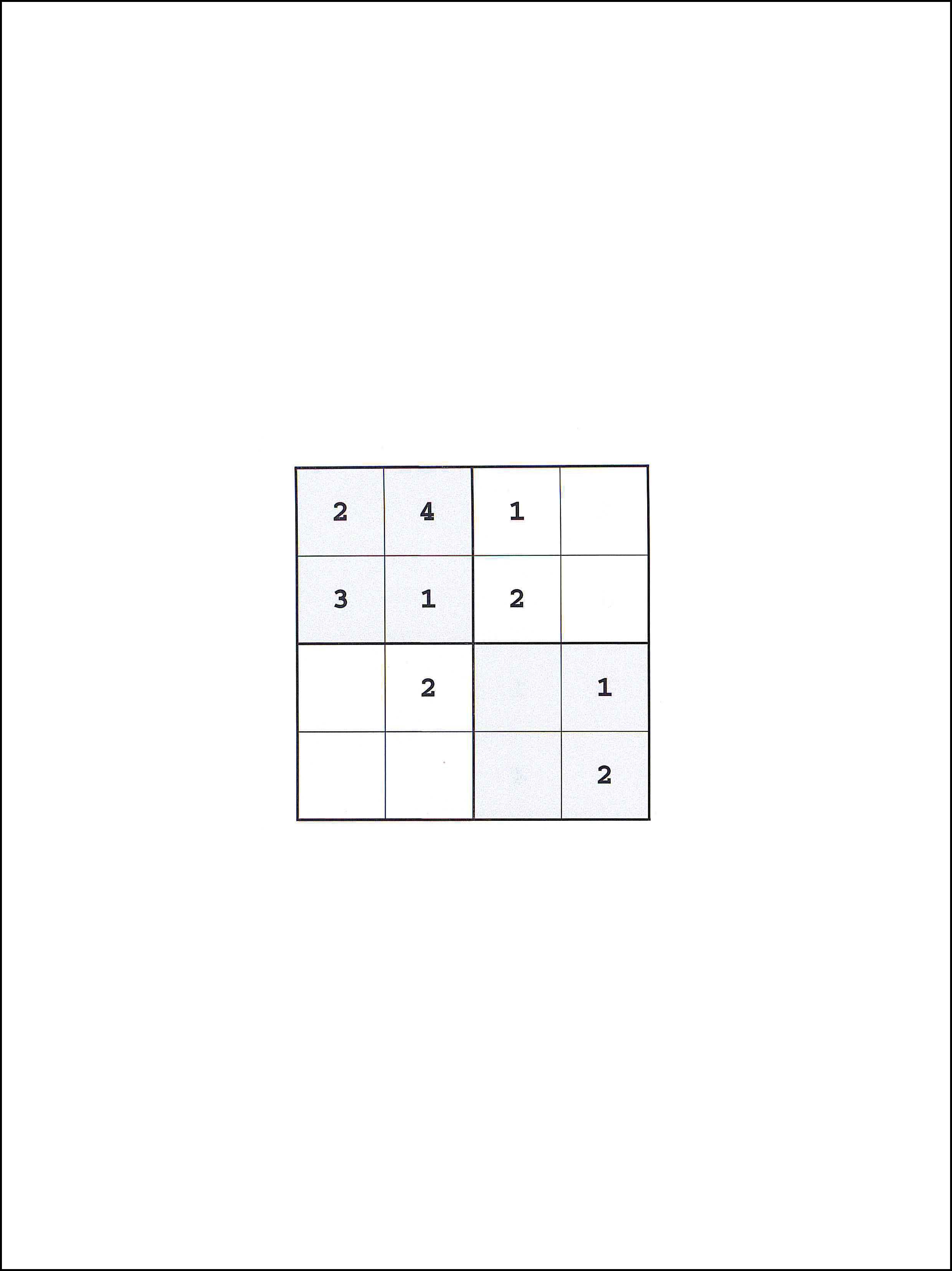 Sudoku 4x4 38