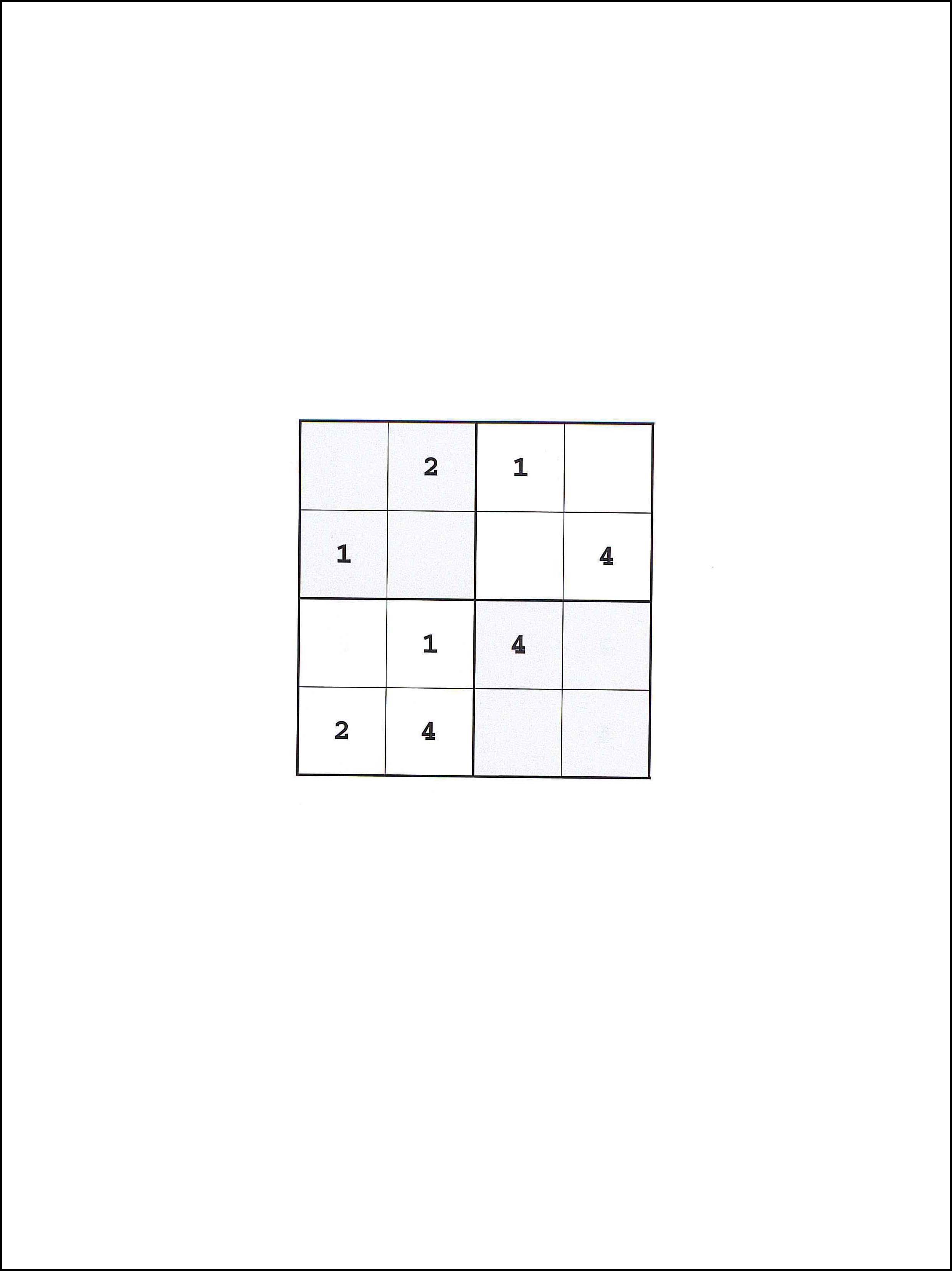 Sudoku 4x4 66