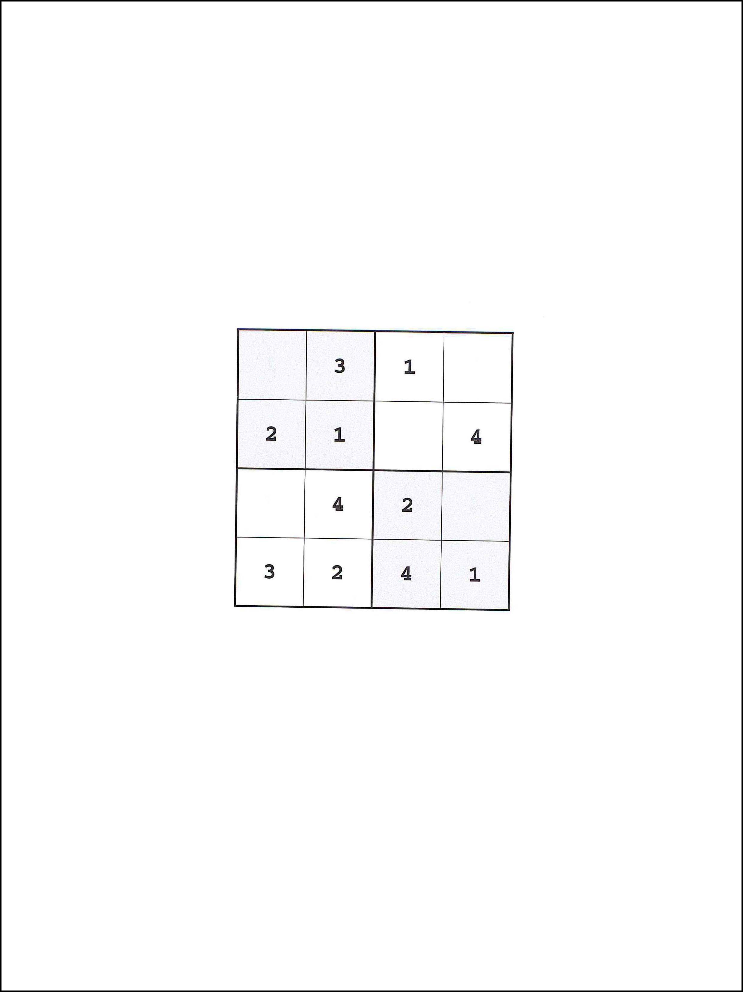 Sudoku 4x4 82