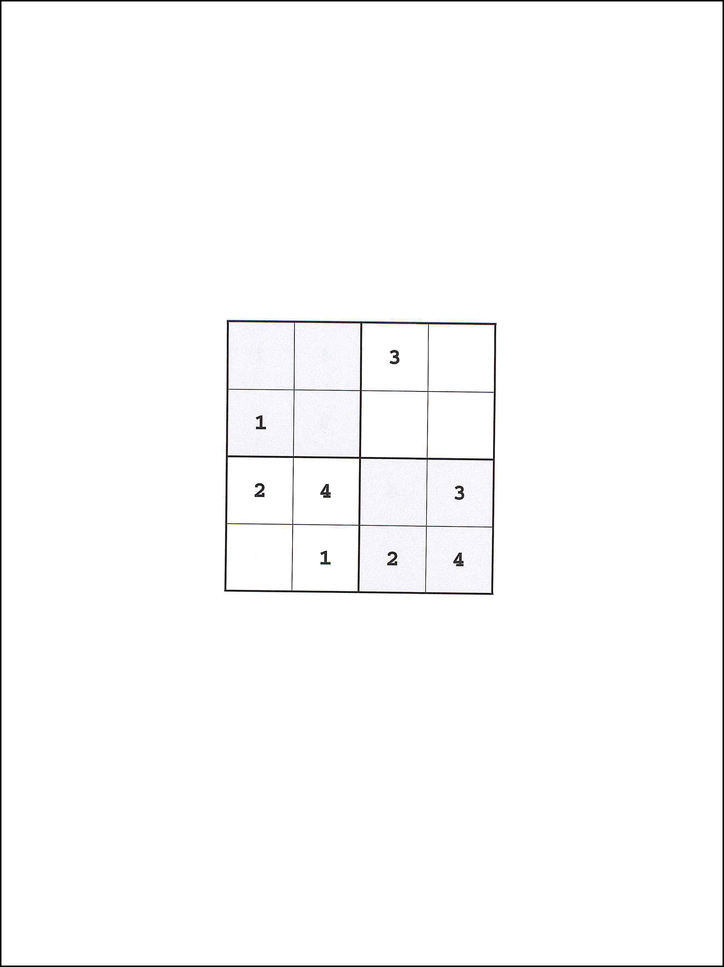 Sudoku 4x4 94