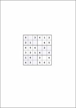 Sudoku 6x619