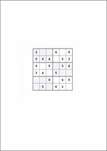 Sudoku 6x630