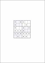 Sudoku 6x636