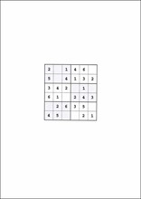 Sudoku 6x646