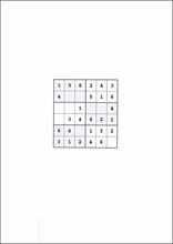 Sudoku 6x647