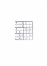 Sudoku 6x697