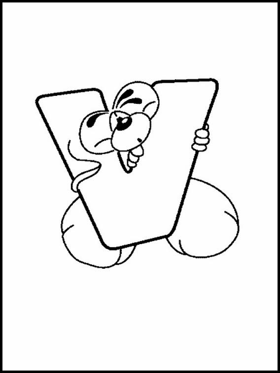 Attività per bambini Alfabeto dei bambini con disegni 109 Alfabeto dei bambini con disegni 109