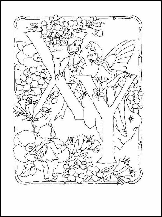 Attività per bambini Alfabeto dei bambini con disegni 127 Alfabeto dei bambini con disegni 127