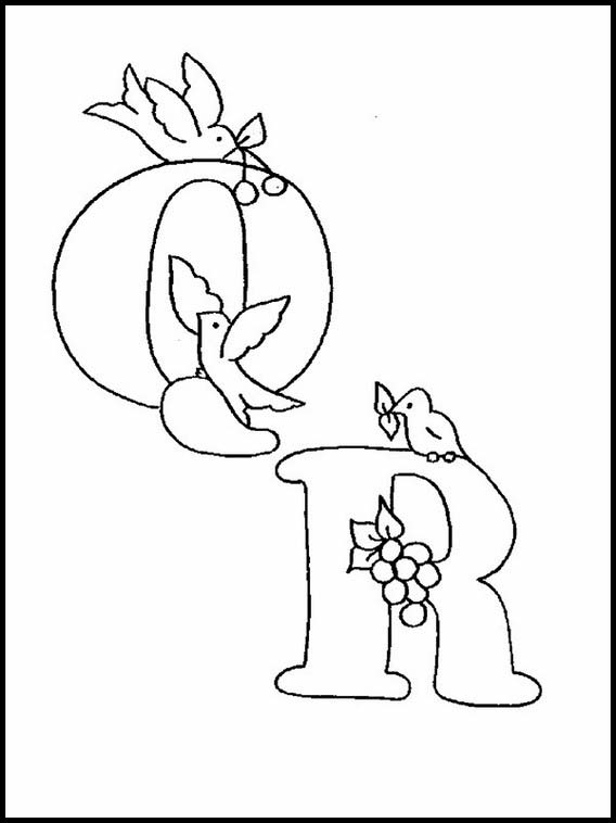 Alfabeto dei bambini con disegni 163