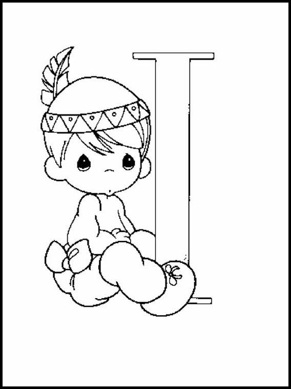 Attività per bambini Alfabeto dei bambini con disegni 181 Alfabeto dei bambini con disegni 181