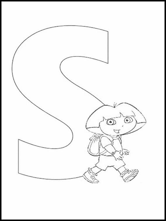 Alfabeto dei bambini con disegni 211