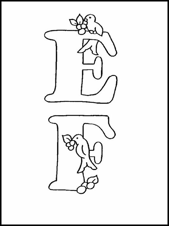 Alfabeto dei bambini con disegni 212